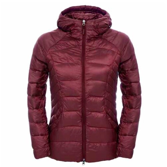 NWT North Face Tonnerro Down Parka Puffer Jacket Garnet Burgundy Small Gorpcore - Picture 1 of 15
